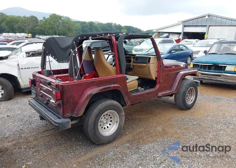 1998 Jeep Wrangler Se from USA, damaged, VIN 1J4FY29PXWP794854